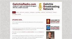 Desktop Screenshot of galichiaradio.com