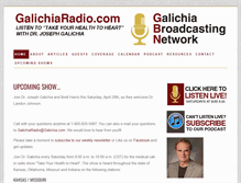 Tablet Screenshot of galichiaradio.com